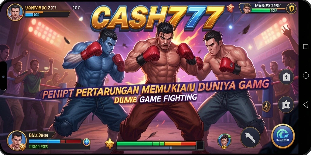Tampilan seru pertarungan epik dalam CASH777.