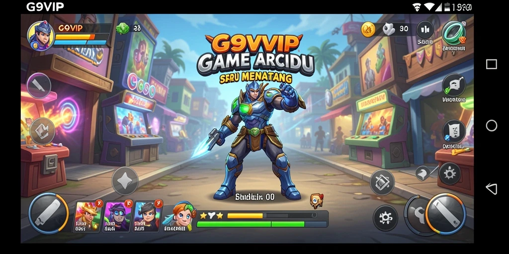 Tampilan gameplay seru G9VIP yang menantang dan adiktif.