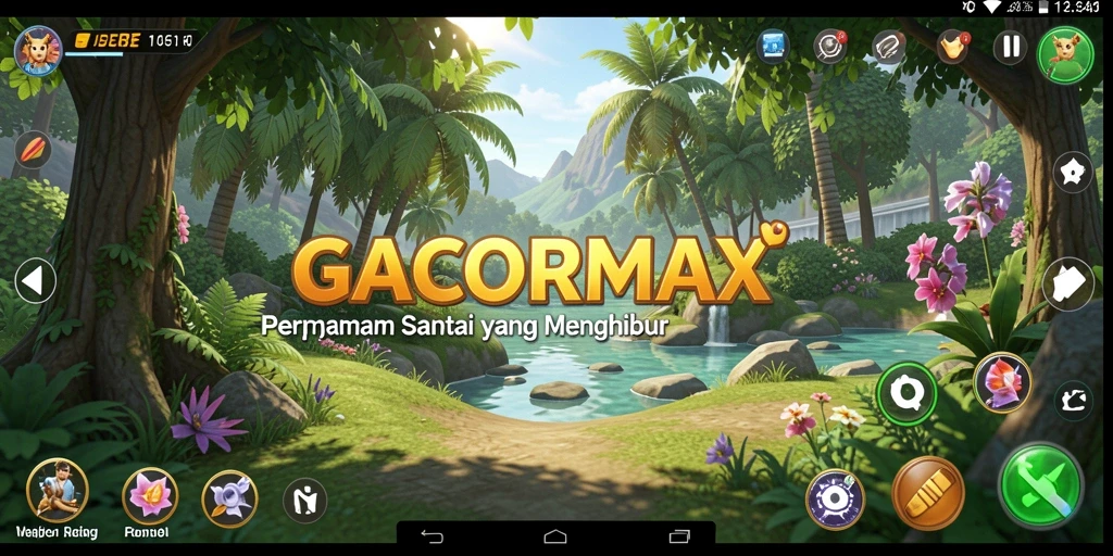 GACORMAX menawarkan gameplay yang penuh warna dan menyenangkan.