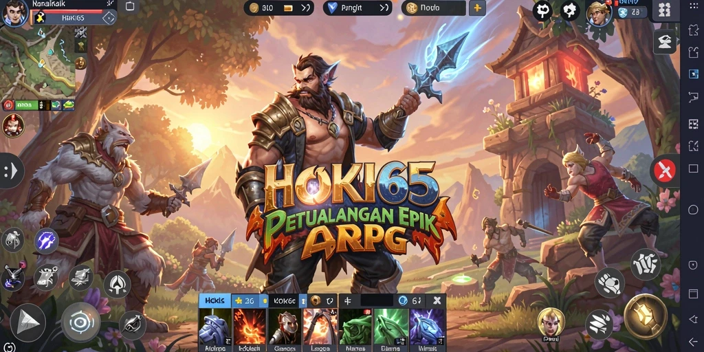 Gameplay seru HOKI65 yang penuh aksi dan strategi.