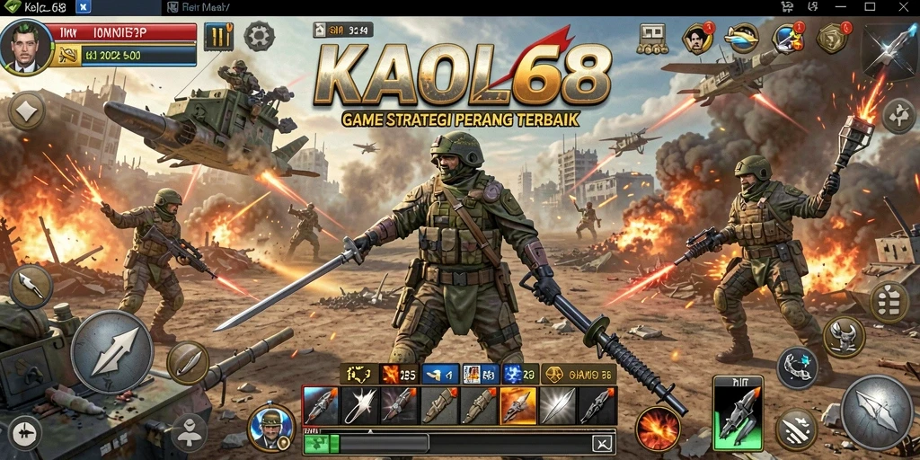 Tampilan gameplay KAOL68 yang memukau dan penuh strategi.
