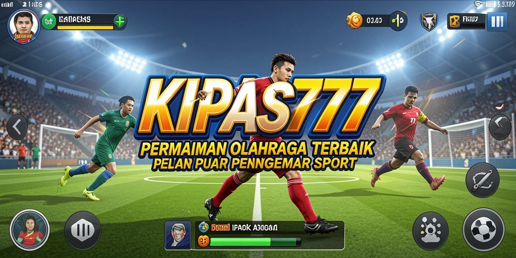 Tampilan gameplay seru dalam KIPAS777 untuk penggemar olahraga.