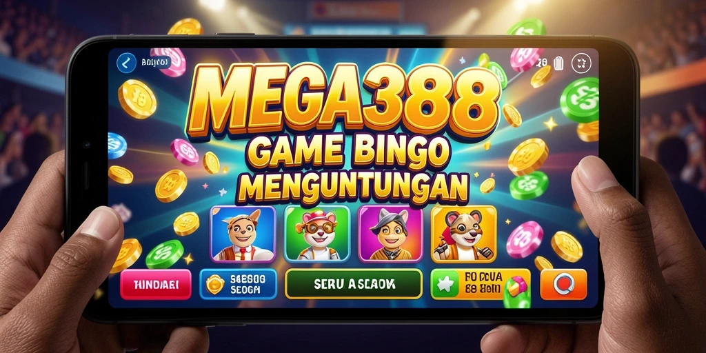 Tampilan gameplay Bingo yang seru dan interaktif di MEGA388.