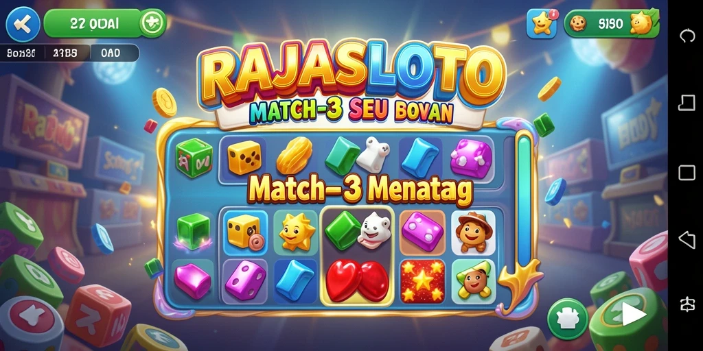 Gameplay seru RAJASLOTO dengan grafis menawan.