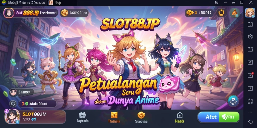Gameplay SLOT88JP dengan karakter Anime yang menarik.