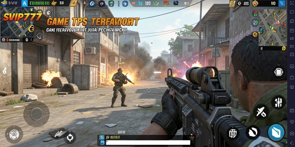 Tangkapan layar gameplay <strong>SVIP777</strong> yang menampilkan pertempuran seru dan strategis.