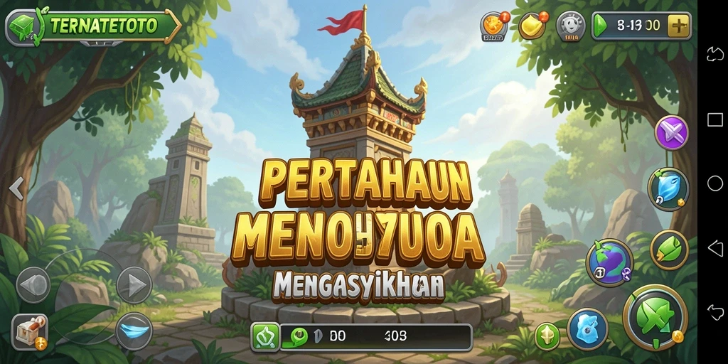 Tampilan gameplay TERNATETOTO yang menegangkan dan penuh strategi.