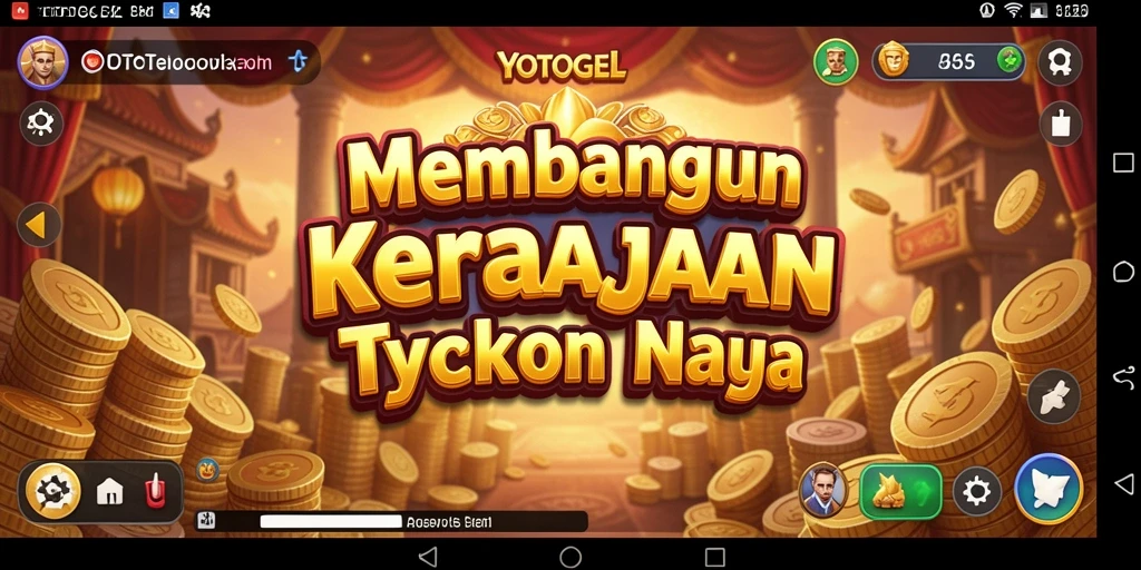 Tangkapan layar yang menampilkan strategi permainan Tycoon.